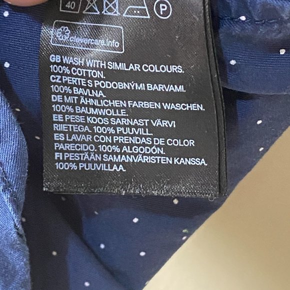 L.O.G.G Kid's Boy Polka Dot Shirt Size 10-11 Years (PRE-LOVED) - Picture 3 of 5